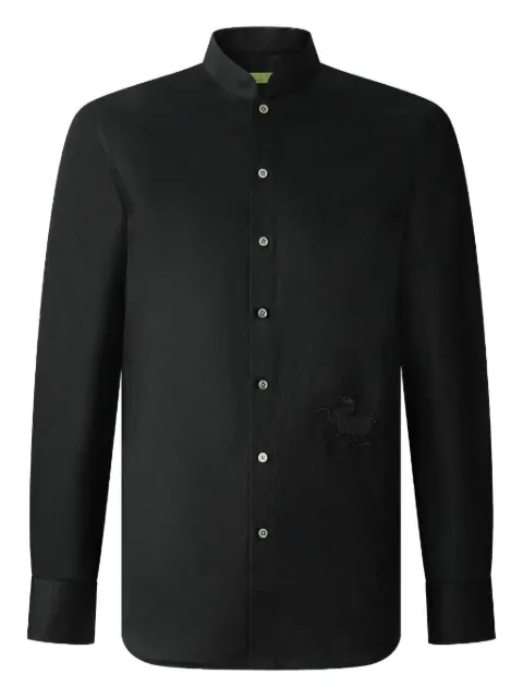 Shanghai Tang horse-embroidered shirt