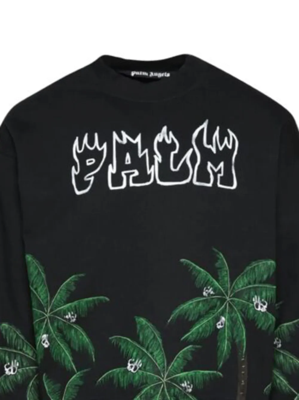 Palm Angels Palms & Skulls sweater - Zwart