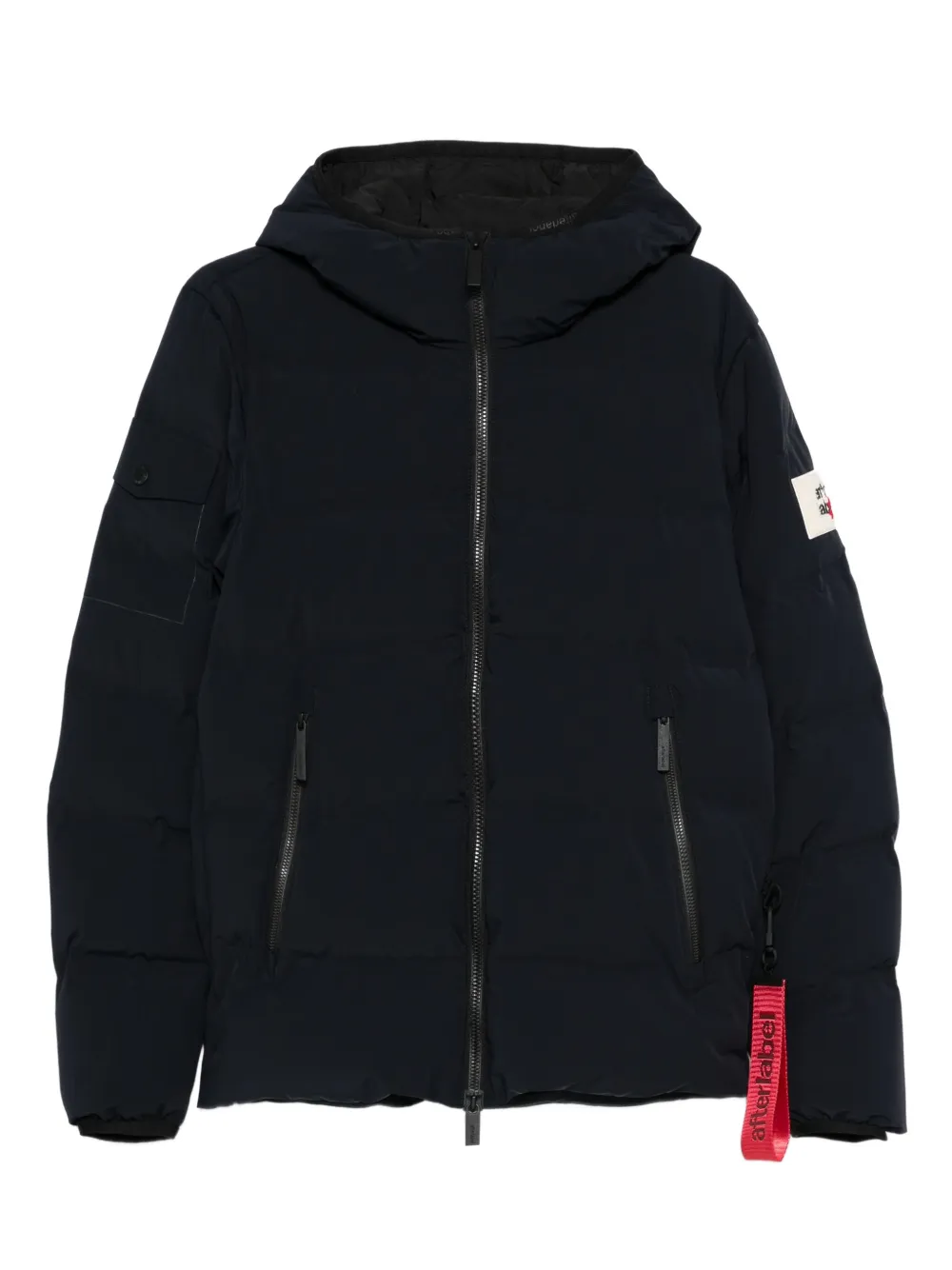 AFTER LABEL hooded padded jacket | Blue | Image 1