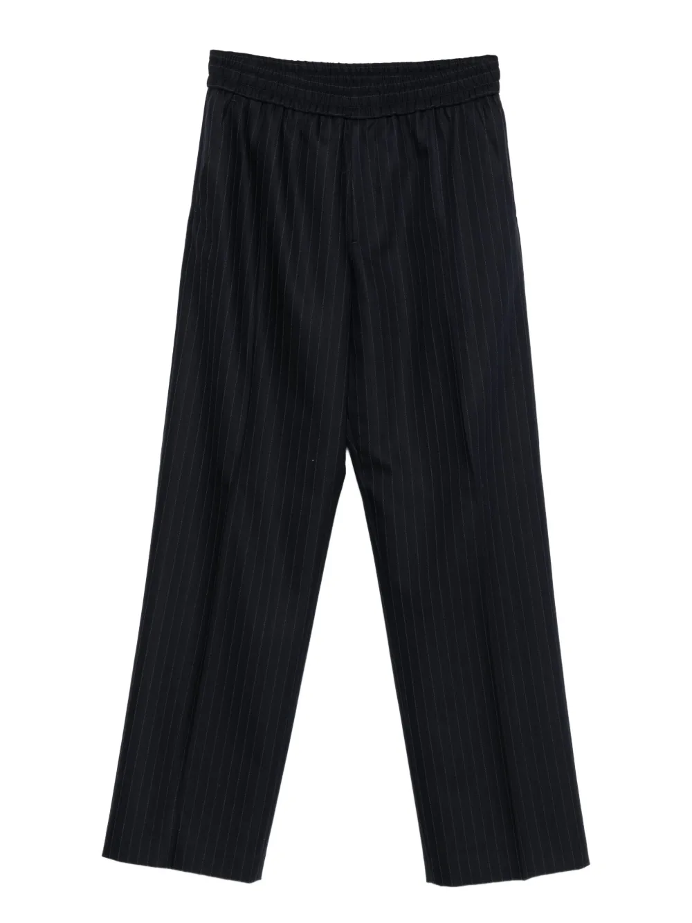 Golden Goose pinstripe elasticated-waist trousers | Blue | Image 1