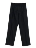 Golden Goose pinstripe elasticated-waist trousers - Blue