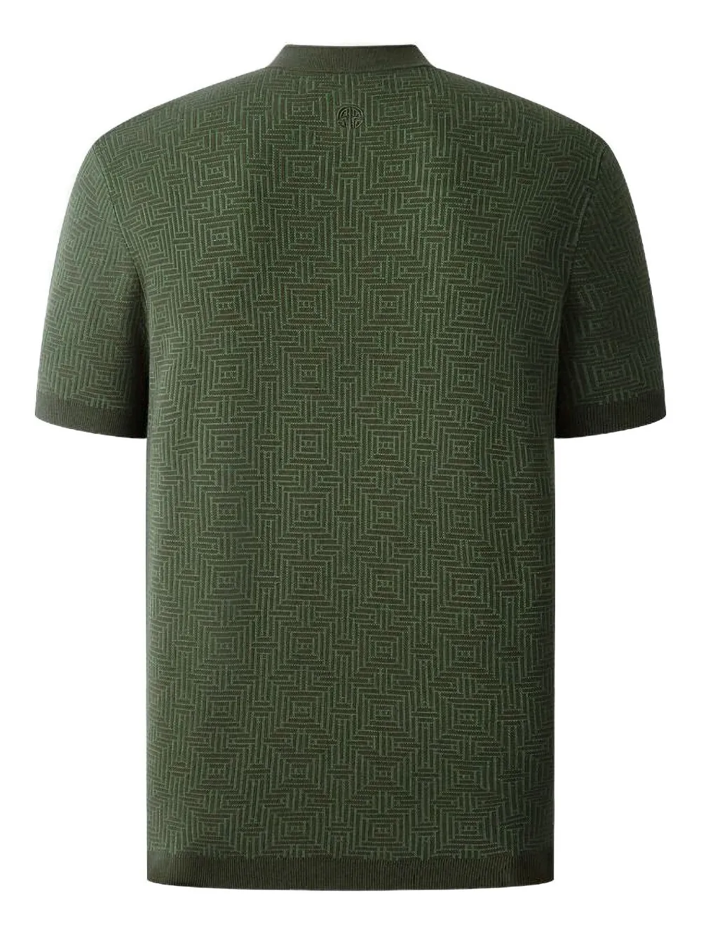 Shanghai Tang Jacquard-pattern T-shirt In Green