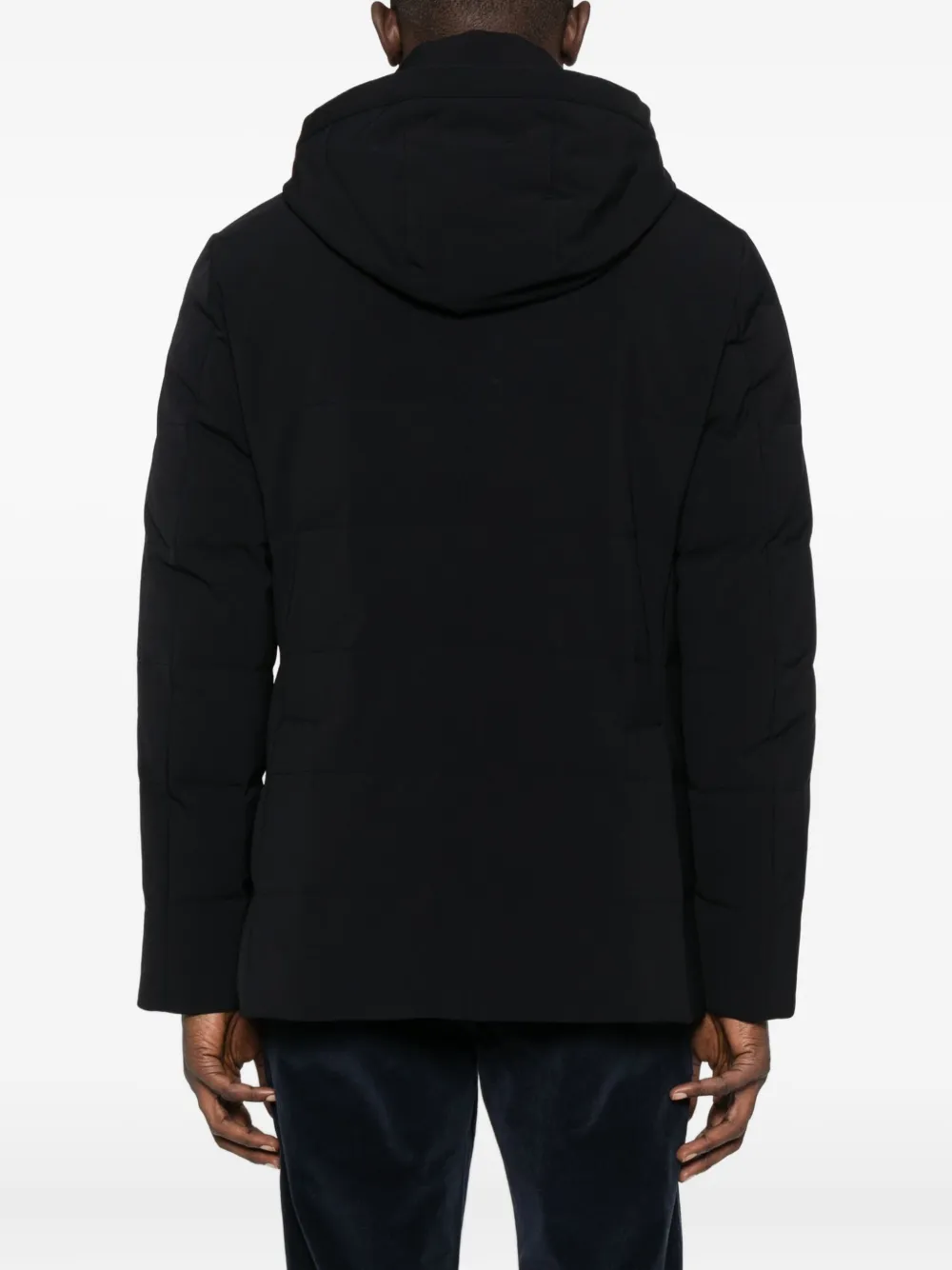 Montecore Hooded Padded Jacket In Black