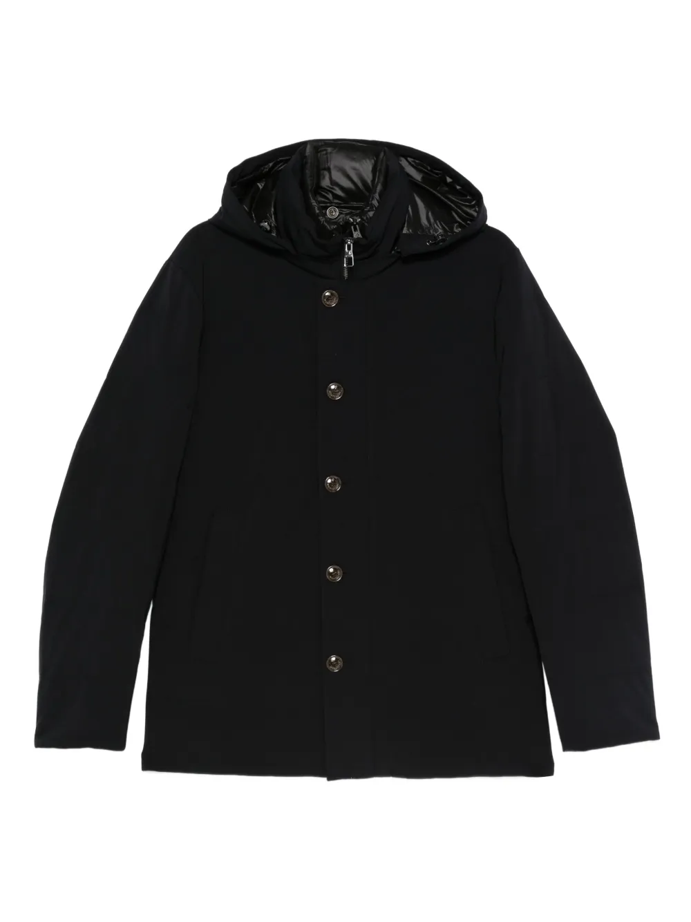 Montecore hooded padded jacket | Blue | Image 1