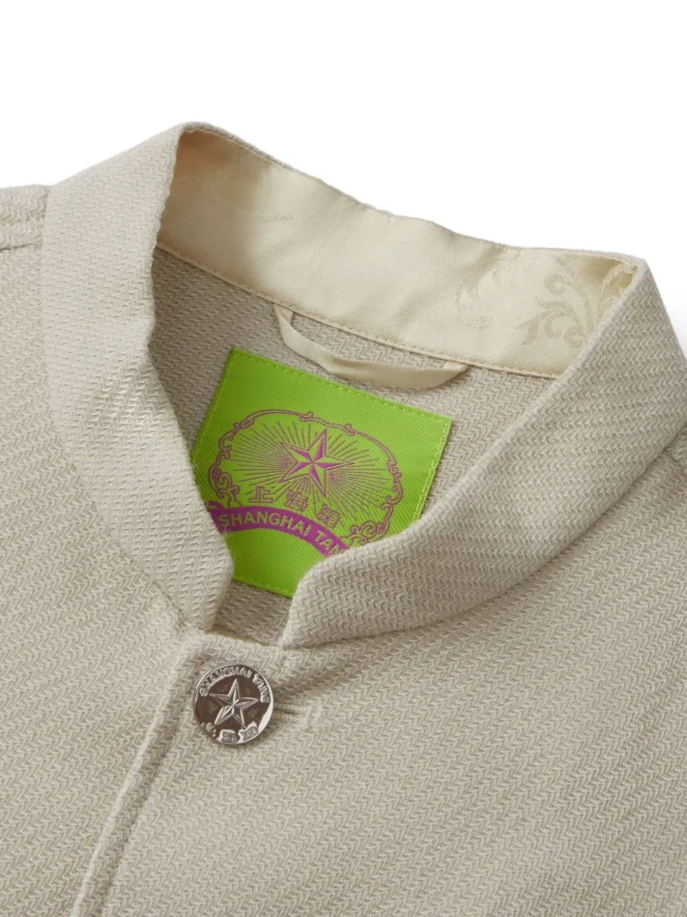 Shanghai Tang Tang Shirt Jacket In Neutral