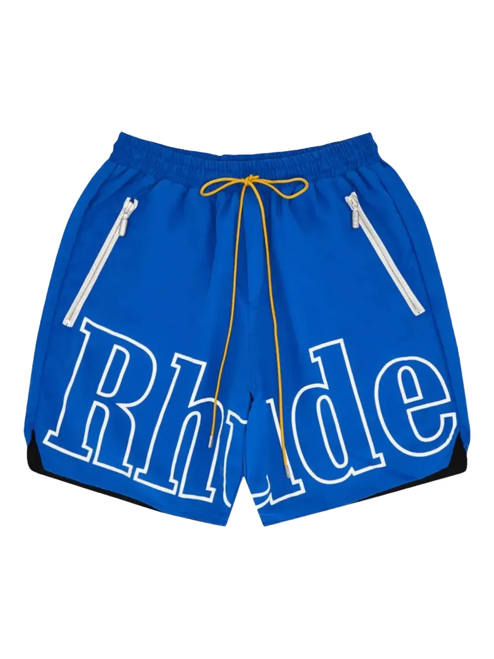 RHUDE ロゴ トランクス水着 - ブルー RHUDE ロゴ トランクス水着 - ブルー