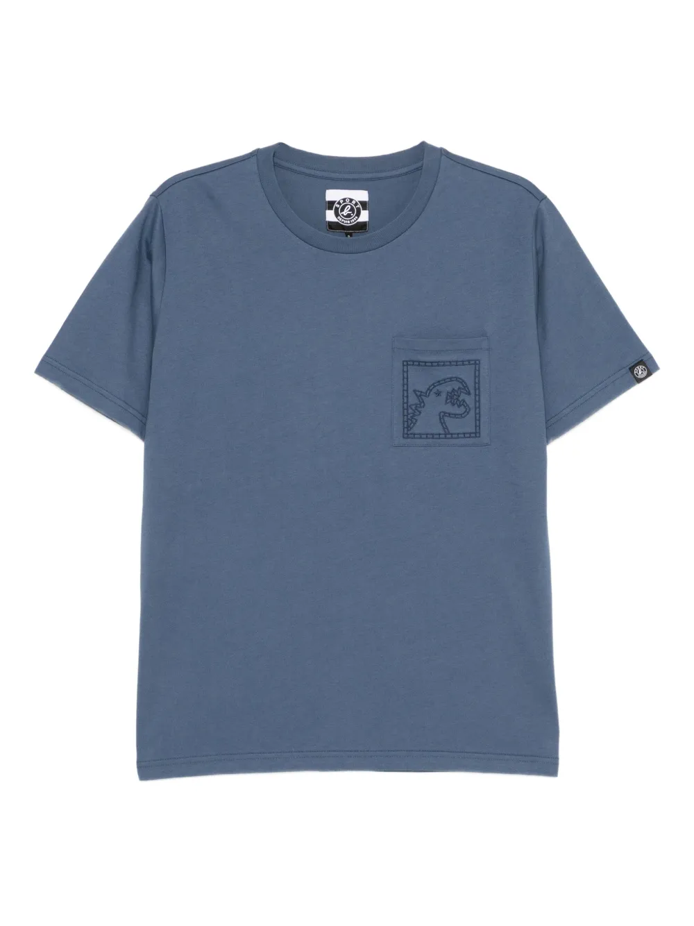 SPORT b. by agnès b.  logo-embroidered T-shirt | Blue | Image 1