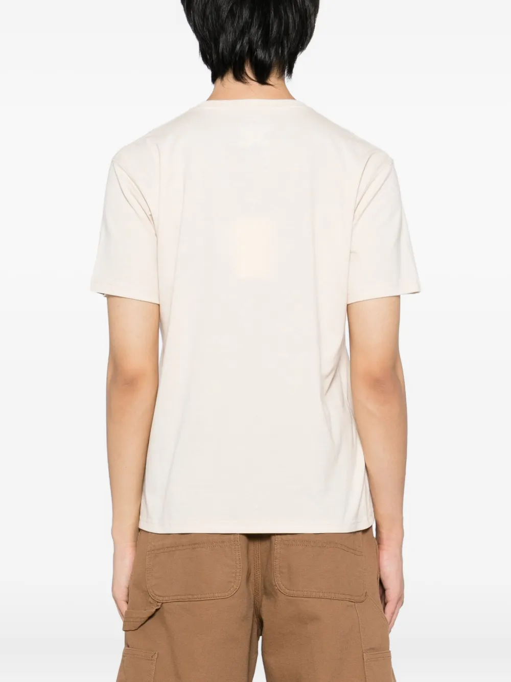  Sport B. By Agnès B. Logo-embroidered T-shirt - Neutrals 
