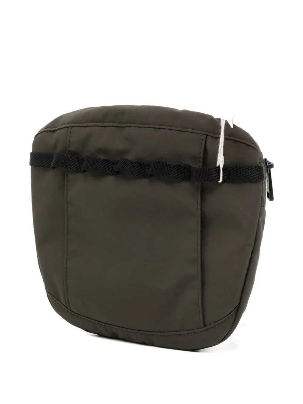 Agnès B. Logo-patched Messenger Bag In Green