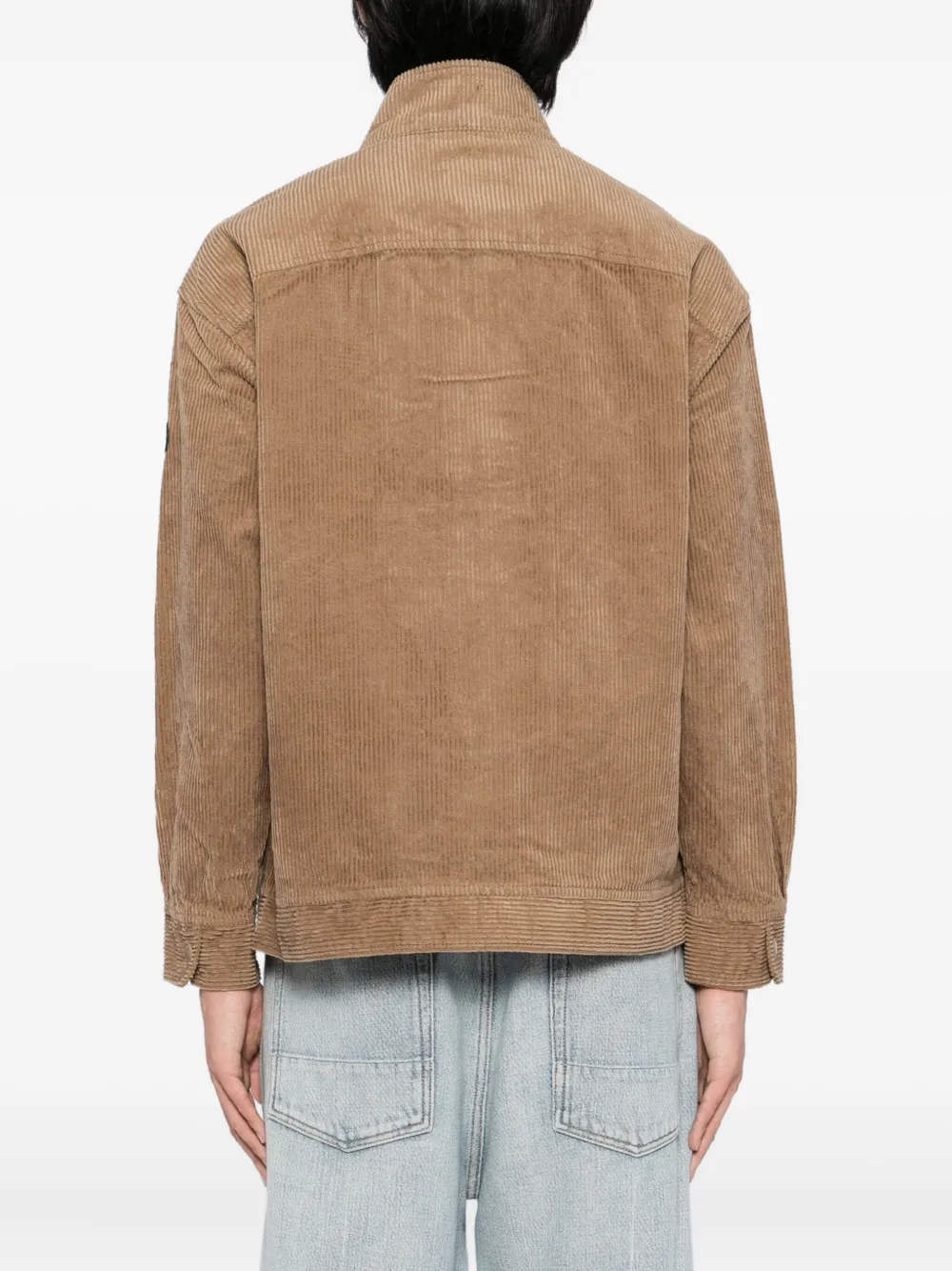 Sport B. By Agnès B. Logo-patched Jacket In Brown