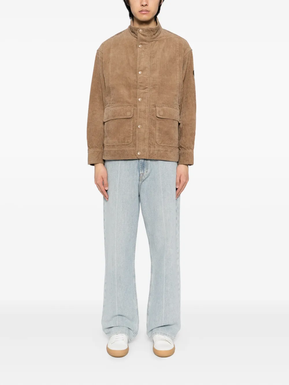 SPORT b. by agnès b.  logo-patched jacket | Military Jackets | Image 2