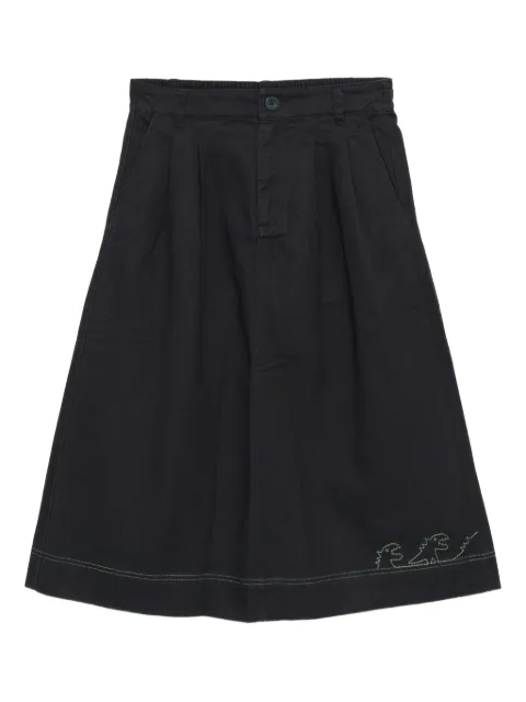 SPORT b. by agnès b.  dino-embroidered skirt