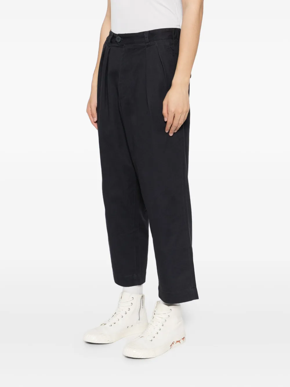 SPORT b. by agnès b. Broek met logopatch Zwart