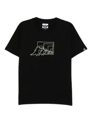 KAMIYA プリント Tシャツ | ブラック | FARFETCH JP