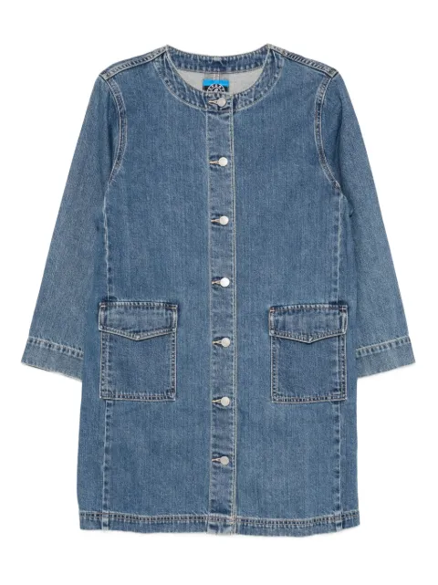 SPORT b. by agnès b.  logo-patch denim dress