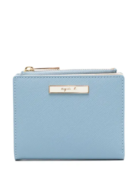 agnès b.  leather wallet