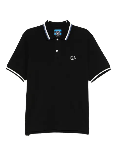 SPORT b. by agnès b.  logo-embroidered polo shirt