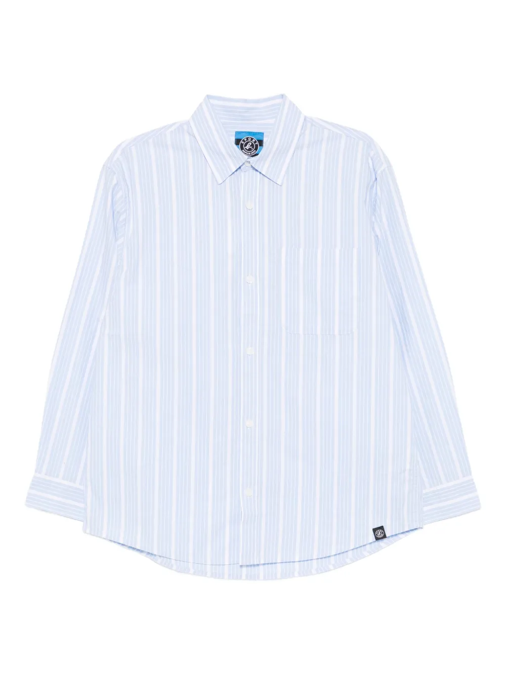 SPORT b. by agnès b. ストライプ シャツ - ブルー SPORT b. by agnès b. ストライプ シャツ - ブルー
