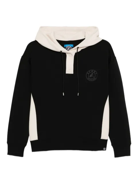 SPORT b. by agnès b.  half-button hoodie