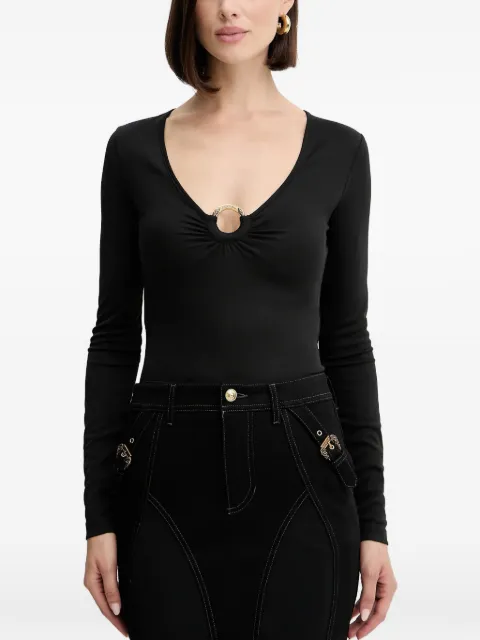 Just Cavalli top con cuello en v