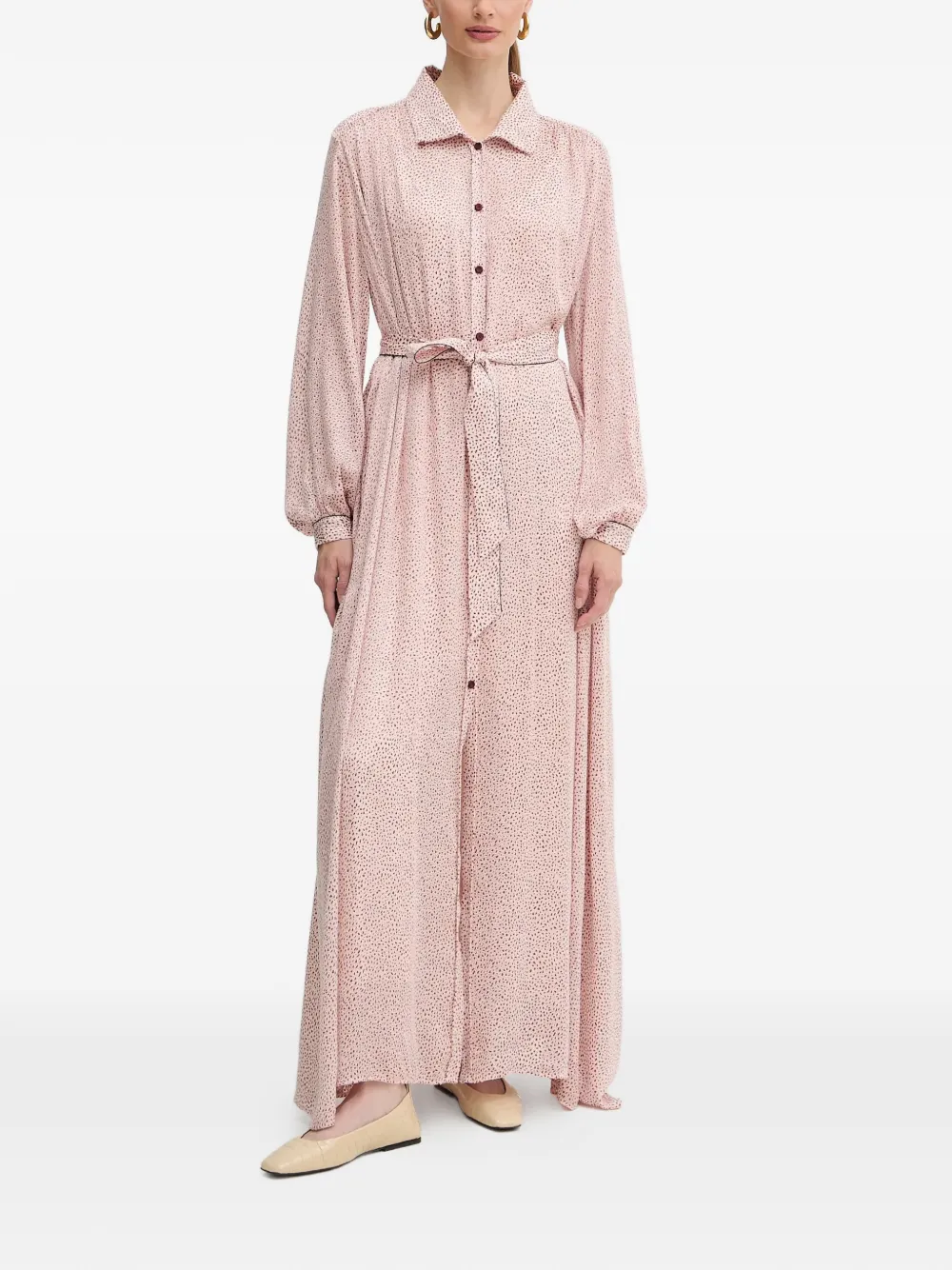 Forte Forte button-fastening dress - Pink