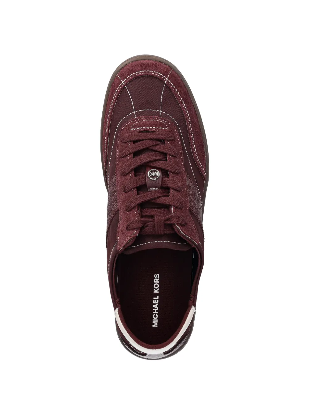 Michael Kors logo-print panelled sneakers Rood