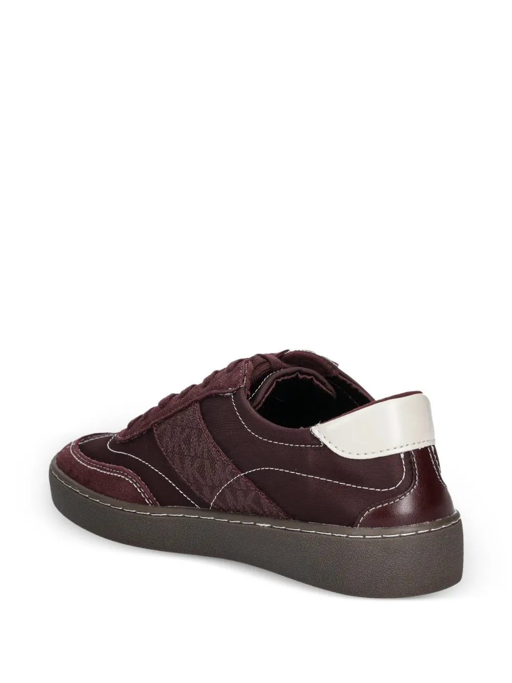 Michael Kors logo-print panelled sneakers Rood