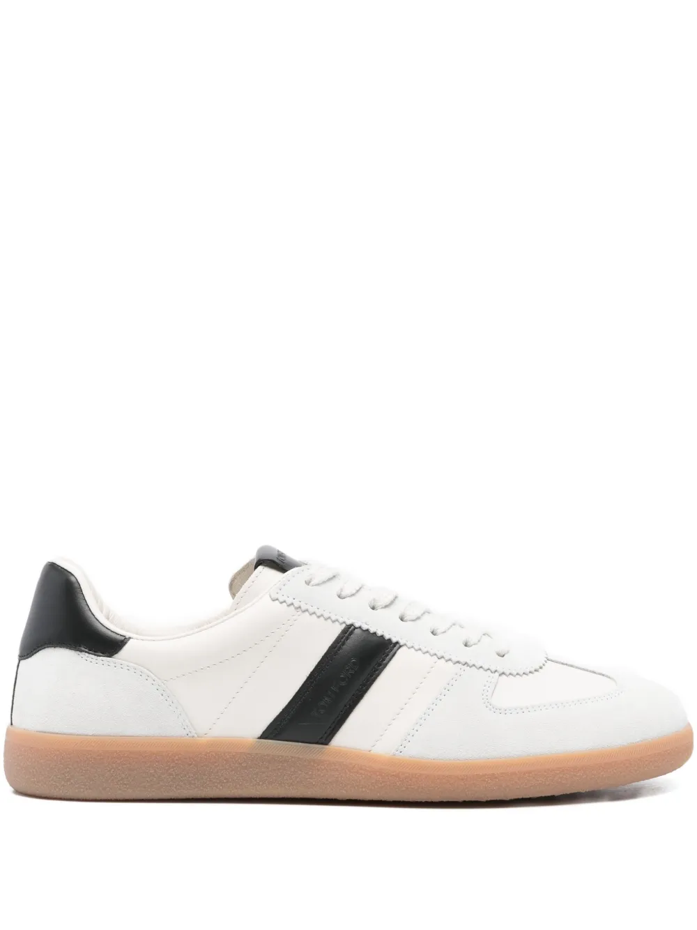 TOM FORD panelled sneakers White