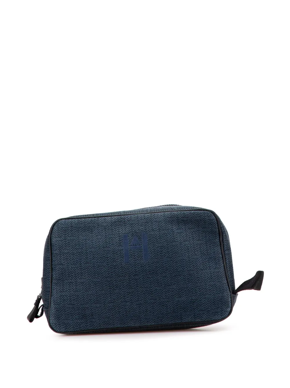 Hermès Pre-Owned 2010-2025 Toile Globe Trotter MM pouch | Blue | Image 1