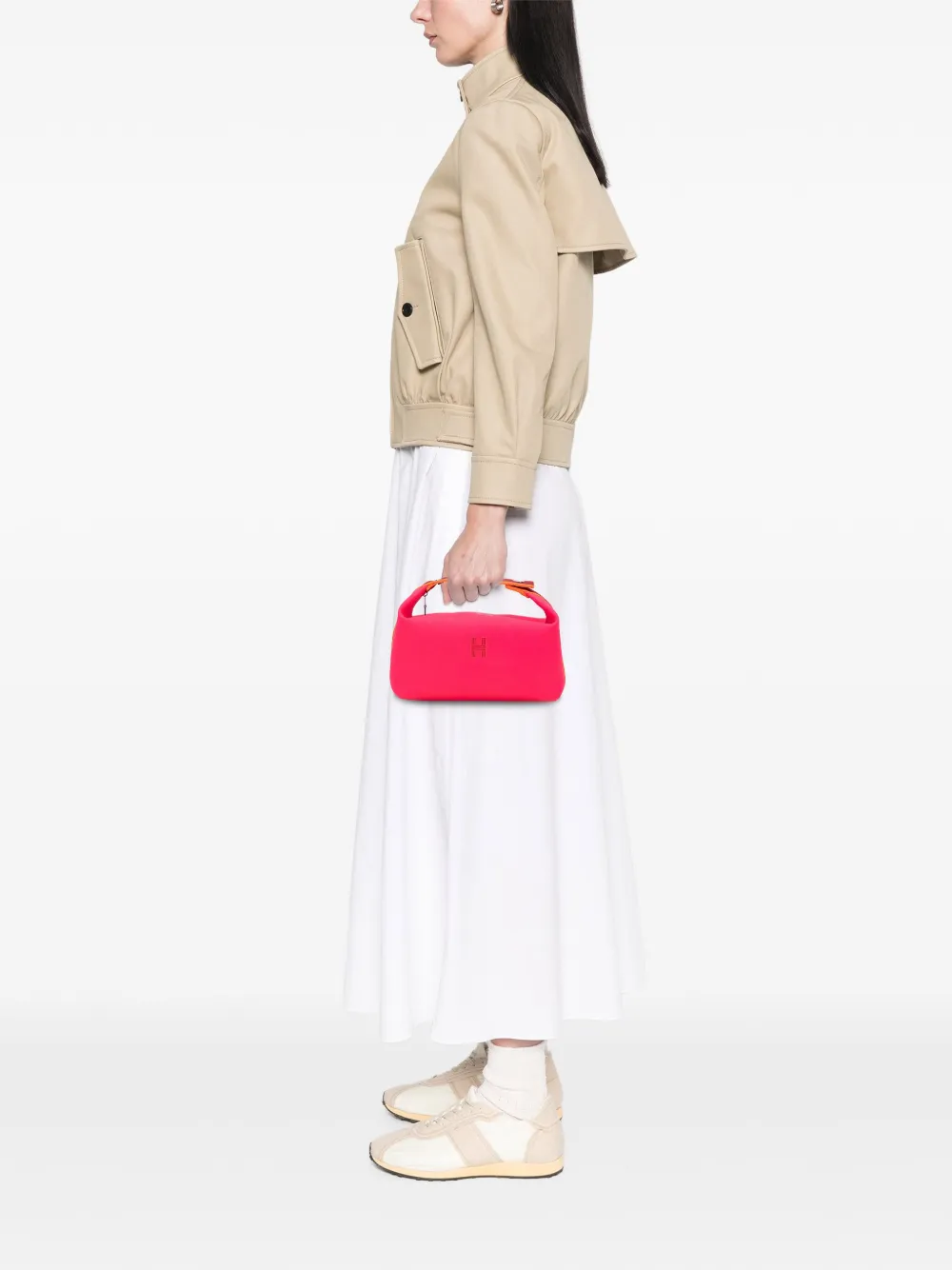 Hermès Pre-Owned 2020-2025 Large Canvas Bride A Brac vanity bag | Pre-Owned | Image 2