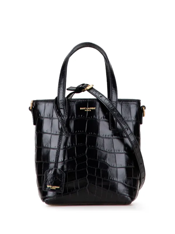 Saint Laurent Pre-Owned 2024 Mini Toy Shopping Tote Satchel-Tasche