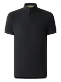 Shanghai Tang jacquard mandarin-collar polo shirt - Grey
