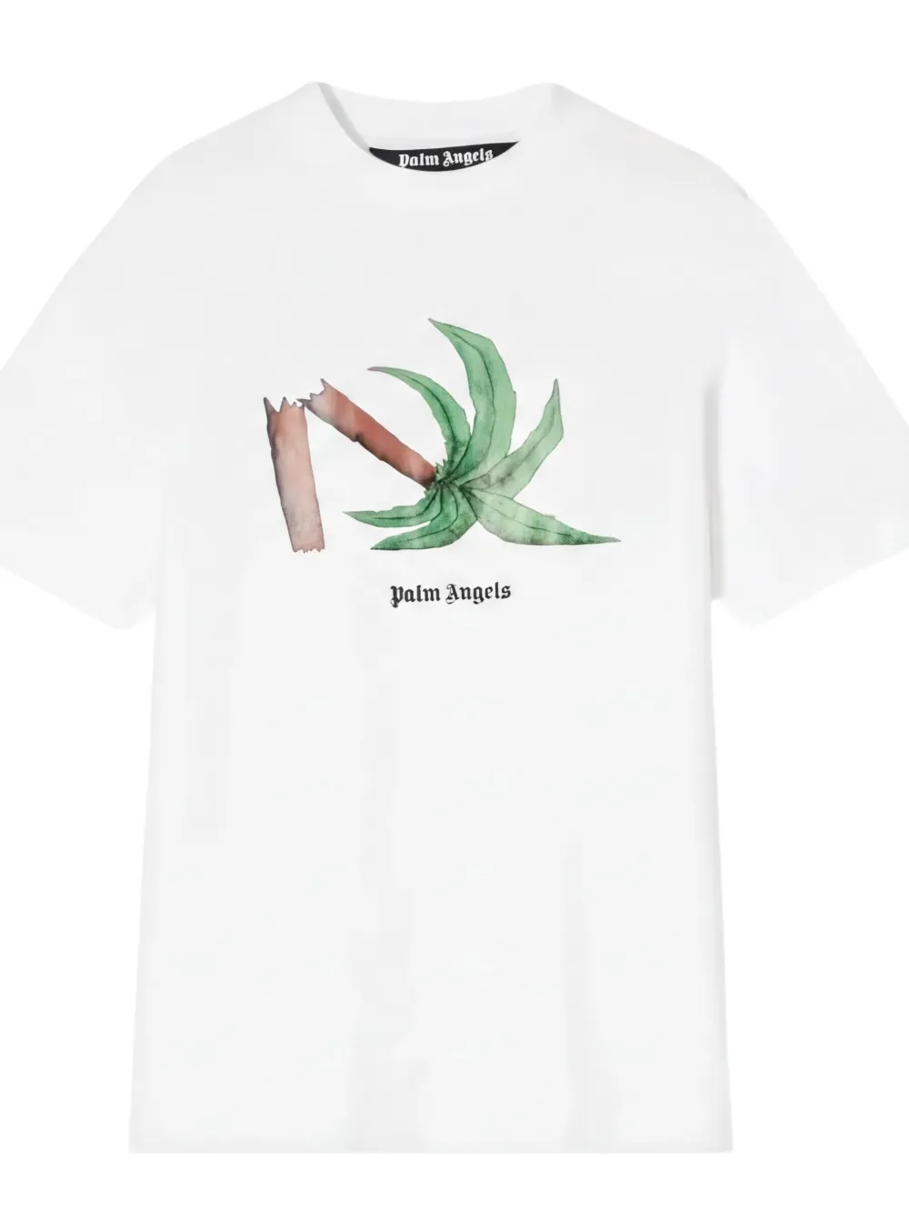 Palm Angels Broken Palm T-shirt Wit