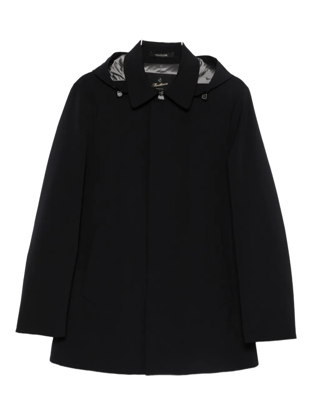 Montecore hooded buttoned jacket | Blue | Image 1