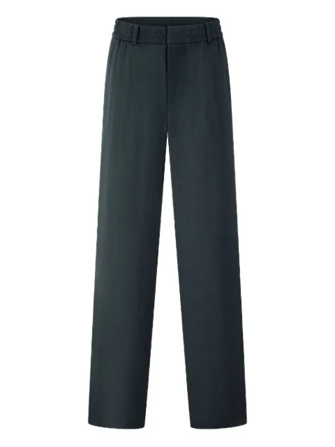 Shanghai Tang elastic-waist wool trousers