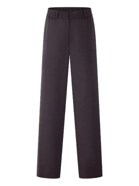 Shanghai Tang elastic-waist wool trousers