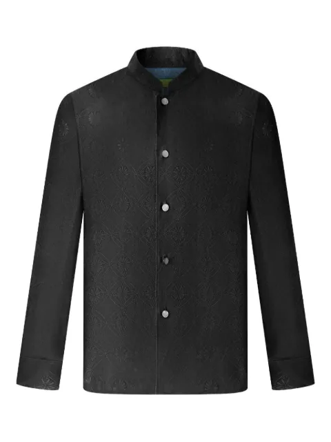 Shanghai Tang Tang jacquard-pattern shirt