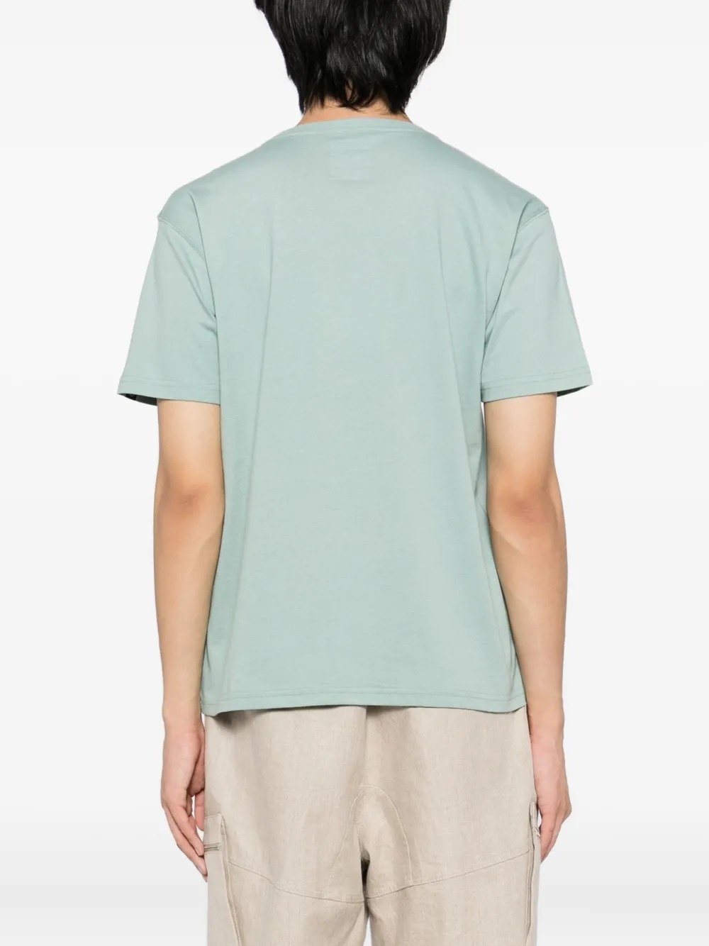 SPORT b. by agnès b. T-shirt met geborduurd logo Groen