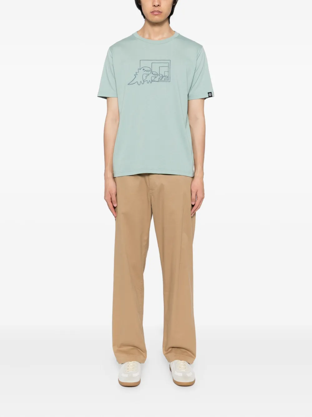 SPORT b. by agnès b.  logo-embroidered T-shirt | T-Shirts | Image 2
