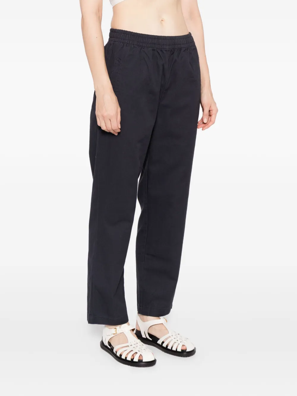 Sport B. By Agnès B. Logo-patch Trousers In Black