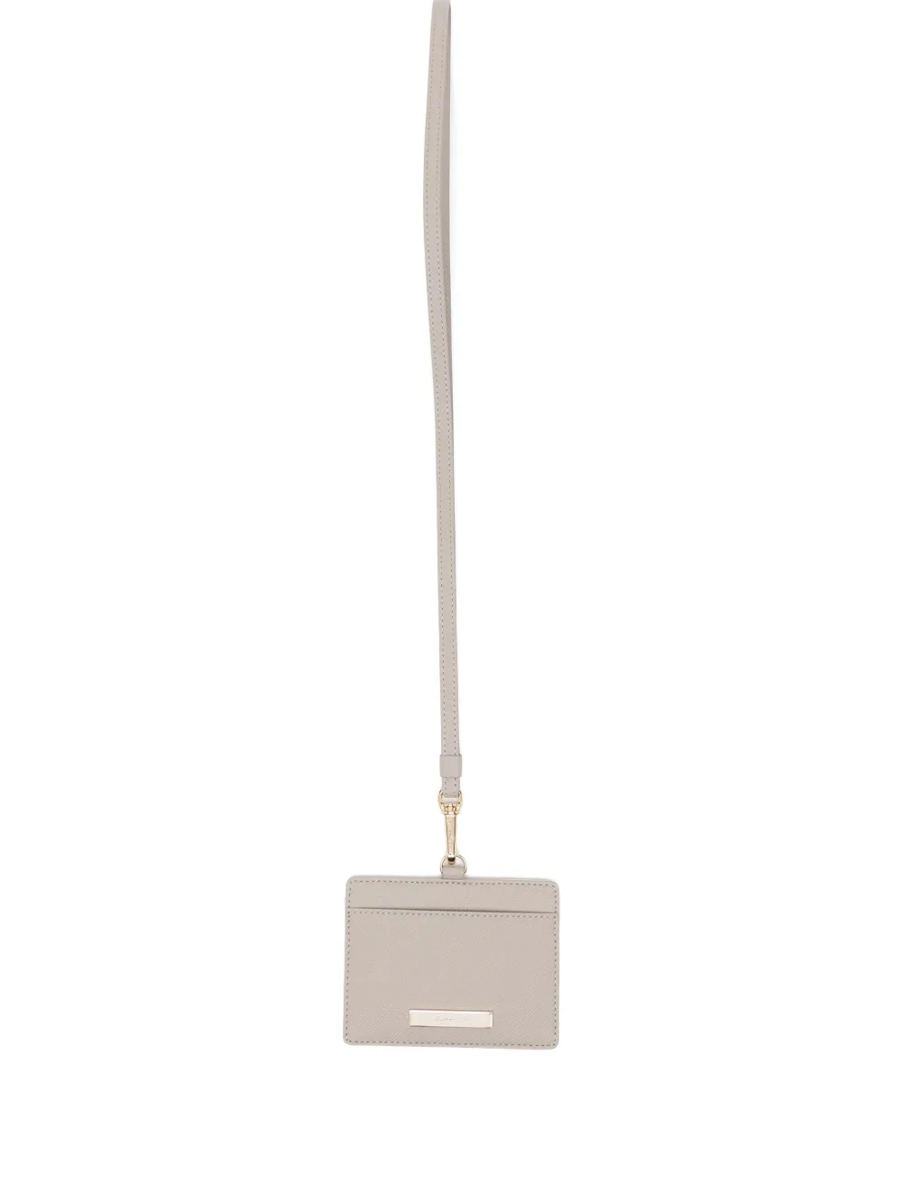 agnès b.  leather cardholder | Neutrals | Image 1