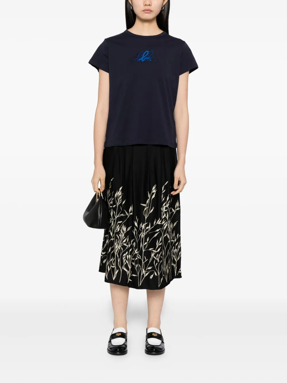 agnès b.  logo cotton t-shirt | T-Shirts & Jersey Shirts | Image 2