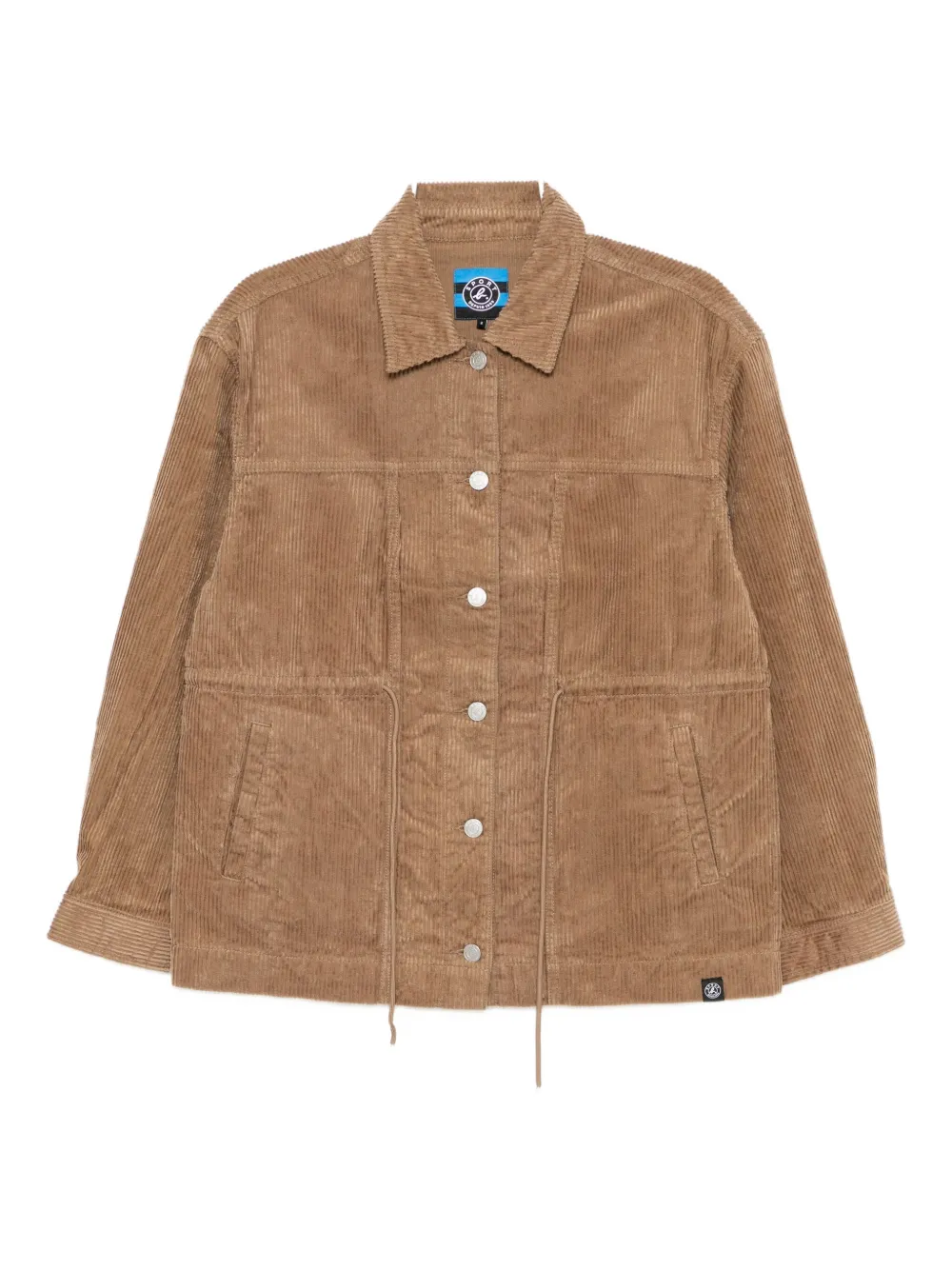 Sport B. By Agnès B. Corduroy Work Jacket In Brown