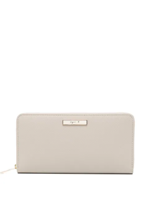 agnès b.  cartera de piel