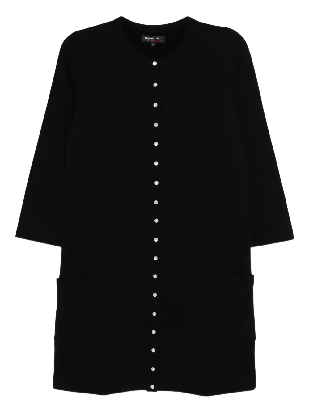agnès b.  Snap dress | Black | Image 1