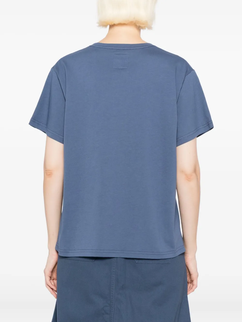 SPORT b. by agnès b. INFINITY DINO katoenen T-shirt Blauw