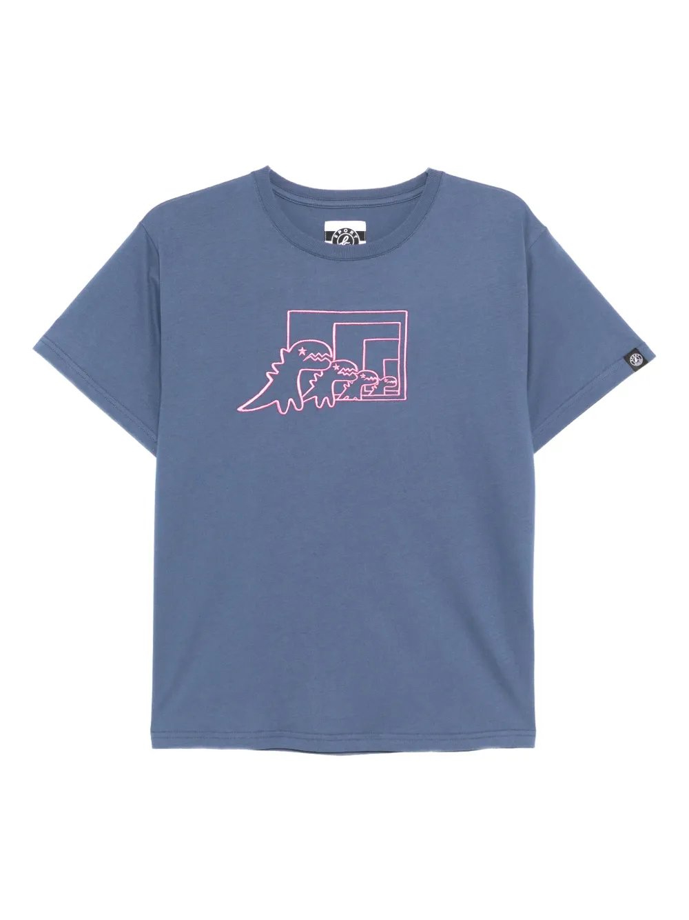 SPORT b. by agnès b. INFINITY DINO Tシャツ - ブルー SPORT b. by agnès b. INFINITY DINO Tシャツ - ブルー