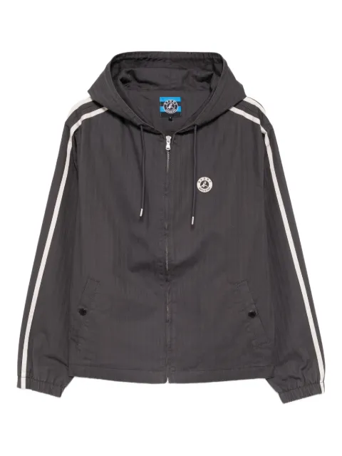 SPORT b. by agnès b.  logo-embroidered jacket 