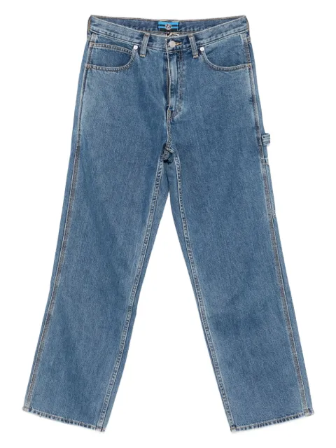 SPORT b. by agnès b.  logo-embroidered jeans
