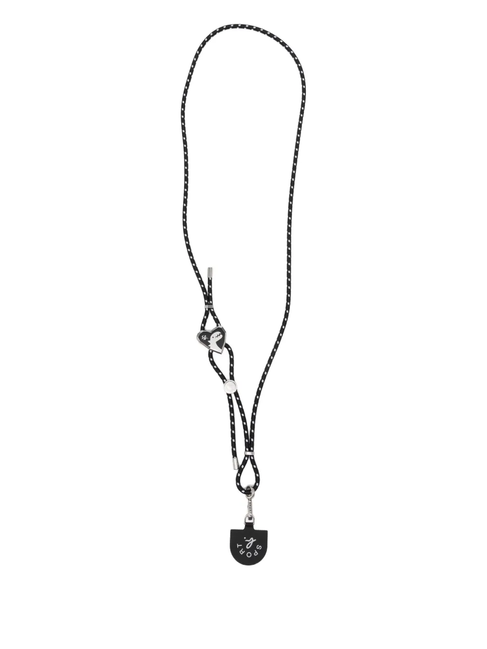 Sport B. By Agnès B. Amour Phone Strap In Black